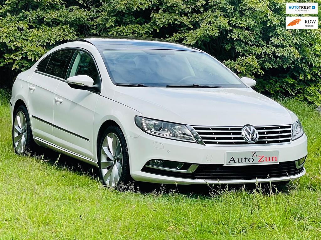 Volkswagen Passat CC SPORT/Leer /Pano/Automaat, Auto's, Volkswagen, Automaat, Euro 5, Zwart, 1984 cc