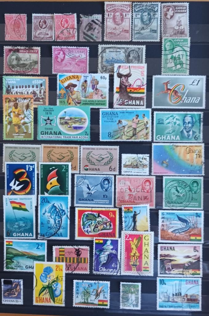 Ghana, Ophalen of Verzenden, Overige landen, Gestempeld