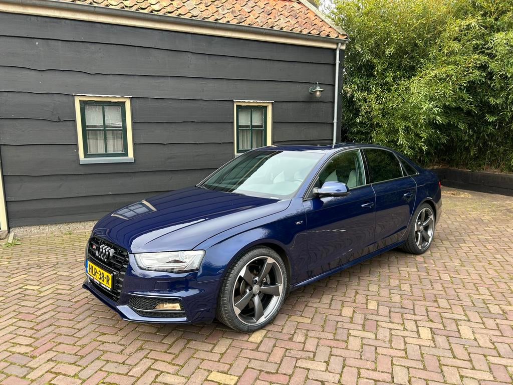 Audi S4 Quattro S-Tronic TFSI 3.0 V6 SuperCharger, Automaat, 1730 kg, Blauw, Vierwielaandrijving