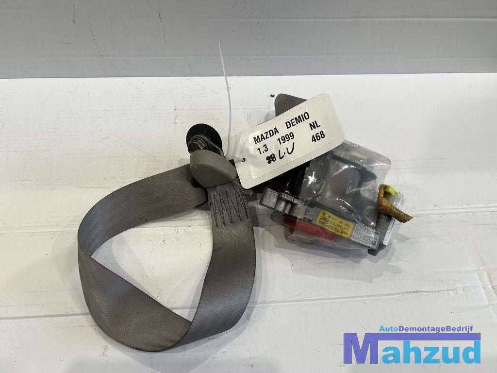MAZDA DEMIO links voor gordel 1996-2003, Auto-onderdelen, Gebruikt, Shinchi, Fuchu-Cho 3-1
730-8670  Hiroshima, Mazda Motor Corporation