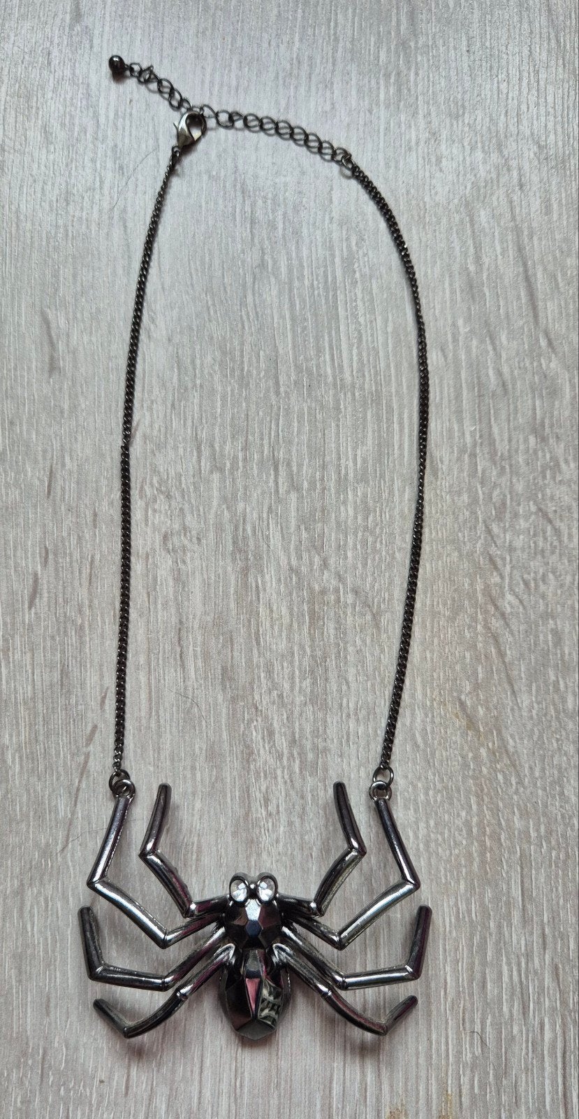 Gotische Spinnenketting, Ophalen of Verzenden, Zo goed als nieuw, Overige materialen