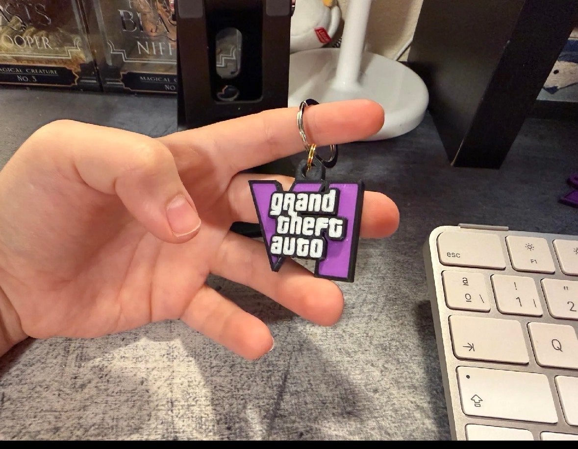 Grand Theft Auto GTA VI sleutelhanger, Verzamelen, Sleutelhangers, Ophalen of Verzenden, Nieuw, Merk
