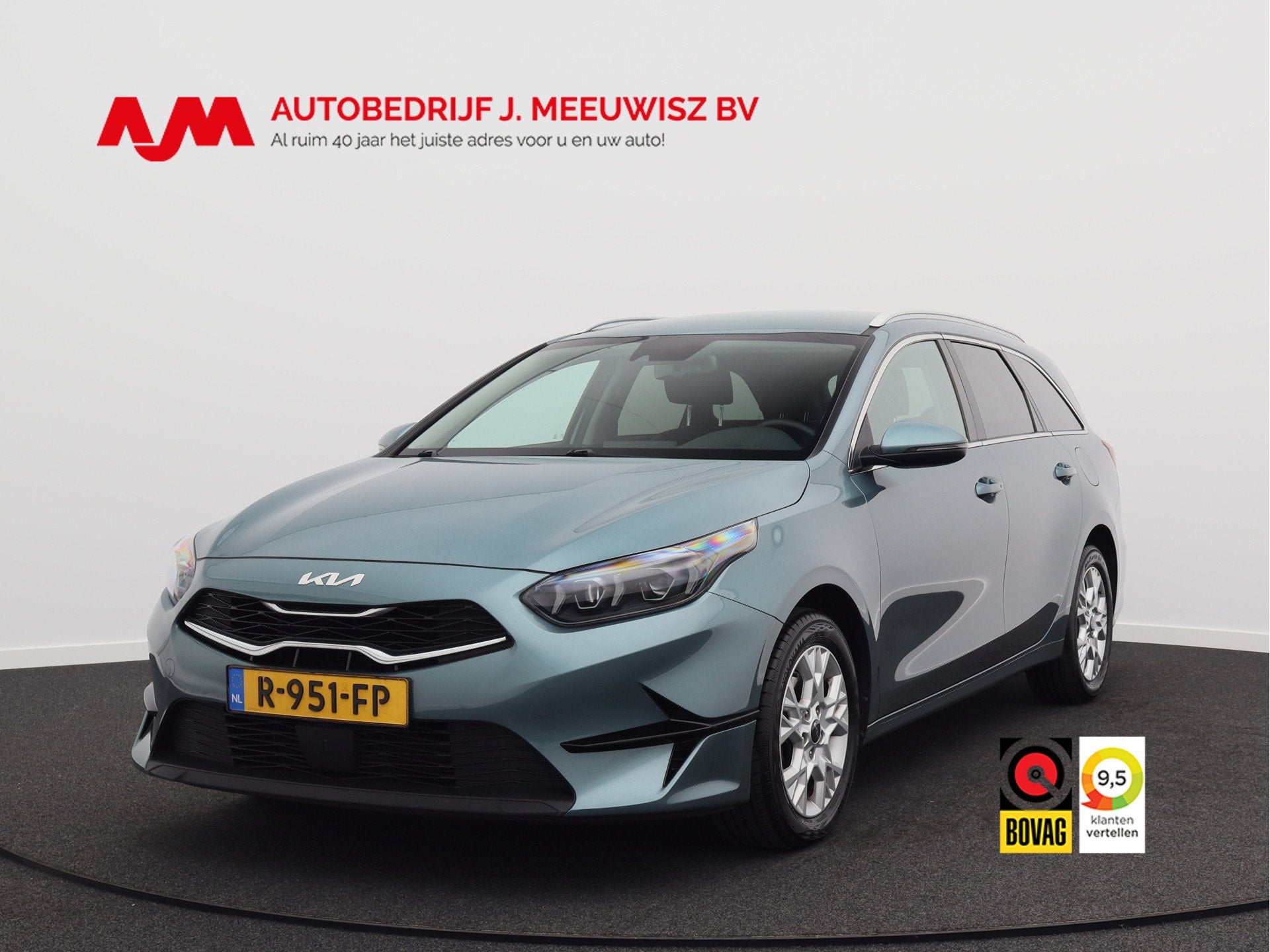 Kia Ceed Sportswagon 1.0 T-GDi DynamicPlusLine/ zeer mooi!, Voorwielaandrijving, Gebruikt, Leder en Stof, Origineel Nederlands