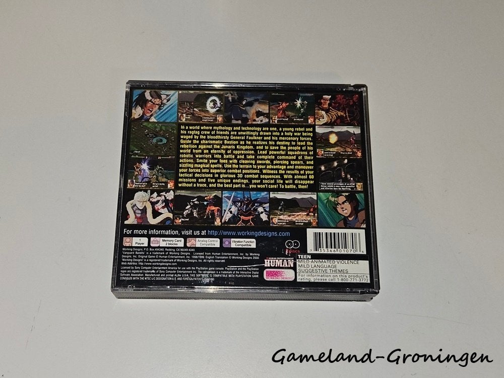 Vanguard Bandits (PS1) NTSC, Gebruikt, -, -, 1 speler