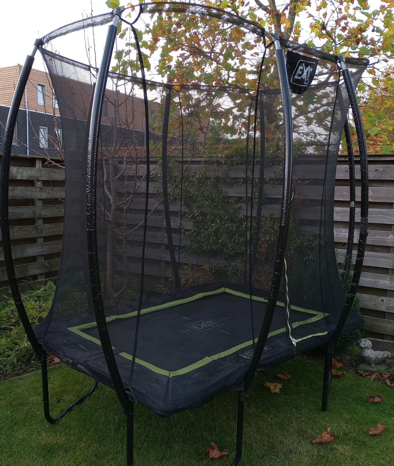 Trampoline Exit Silhouette rechthoek NIEUW NET en PALEN, Ophalen, Gebruikt