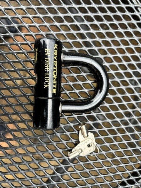 Kryptonite EV Disk Lock schijfremslot, Ophalen of Verzenden, Gebruikt