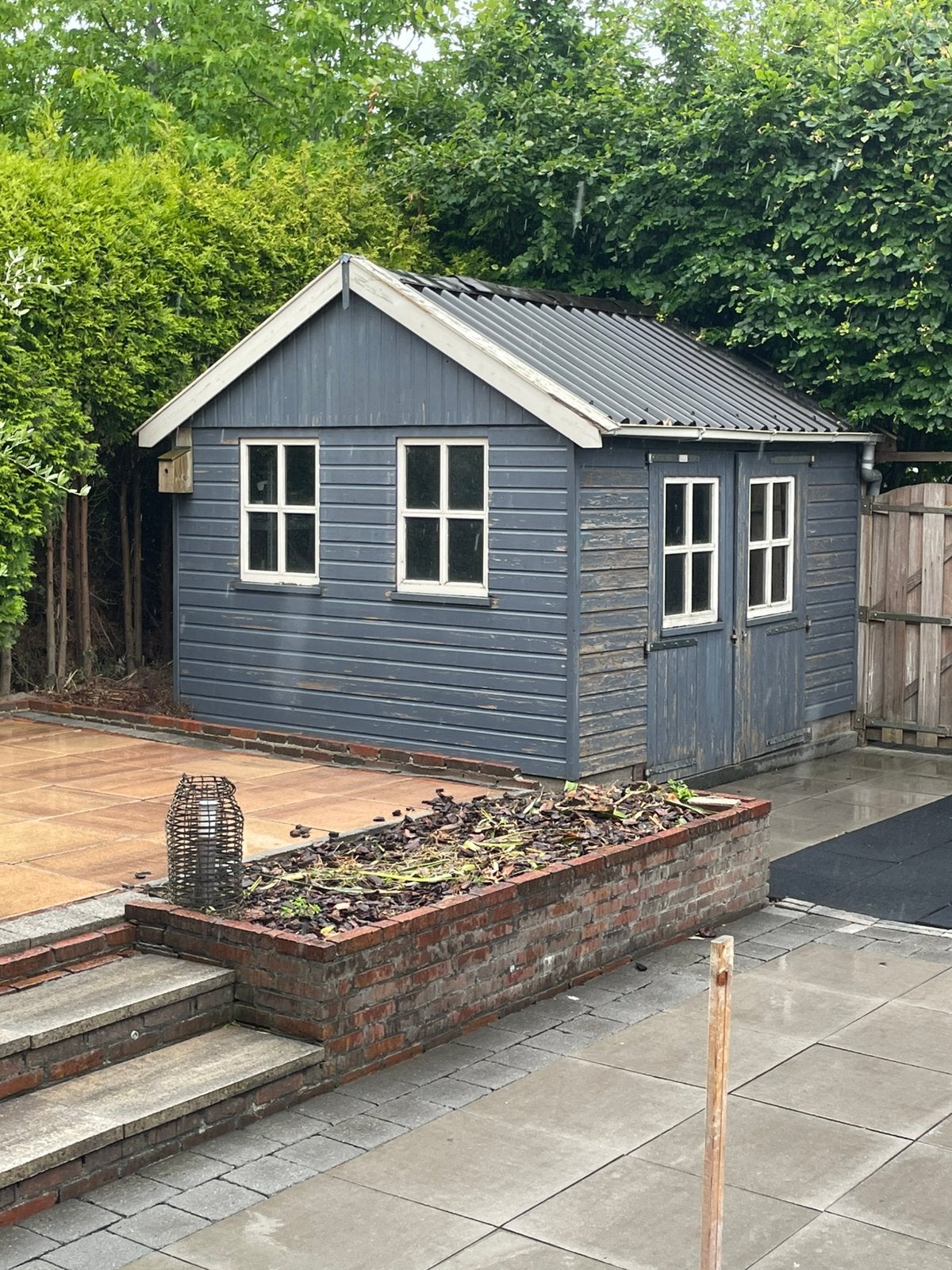 TUINHUIS, BLOKHUT, TUINSCHUUR, Tuin en Terras, Ophalen, Gebruikt, Met overkapping, Hout