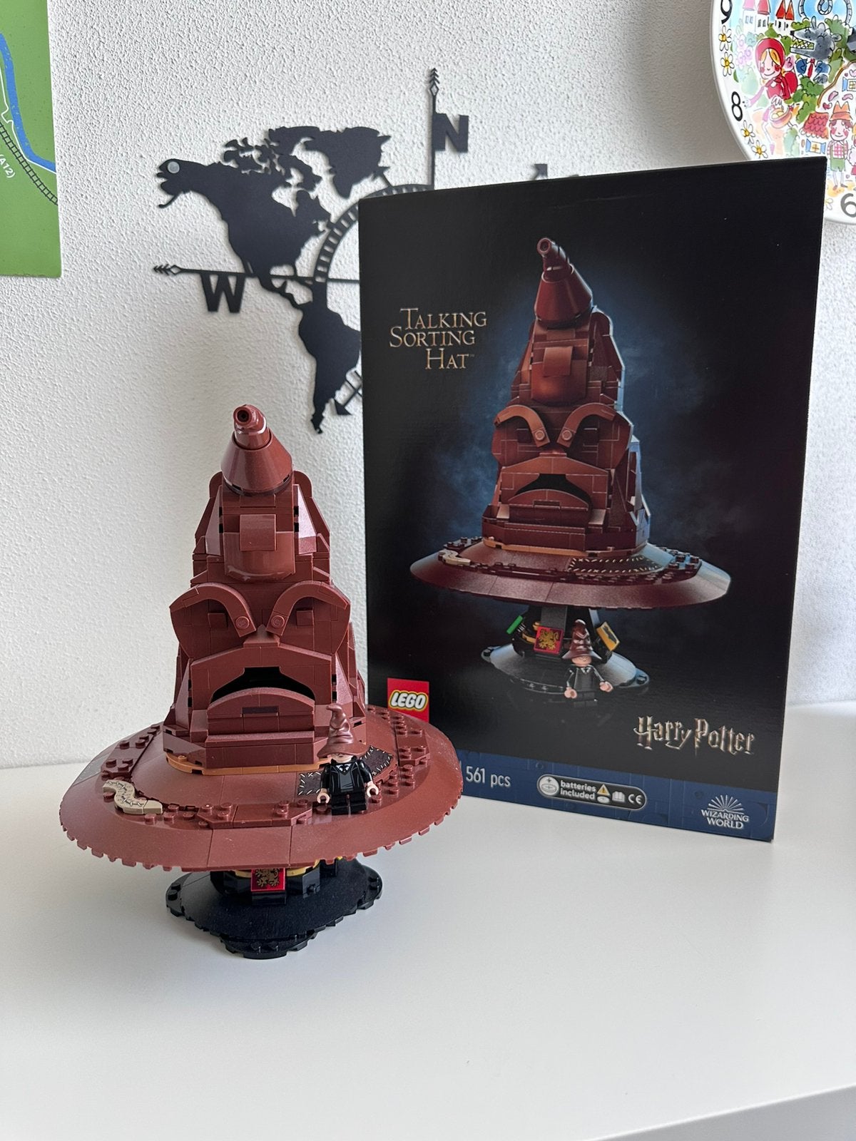 Lego Harry Potter “TALKING SORTING HAT 76429, Ophalen, Lego, Harry Potter, Zo goed als nieuw