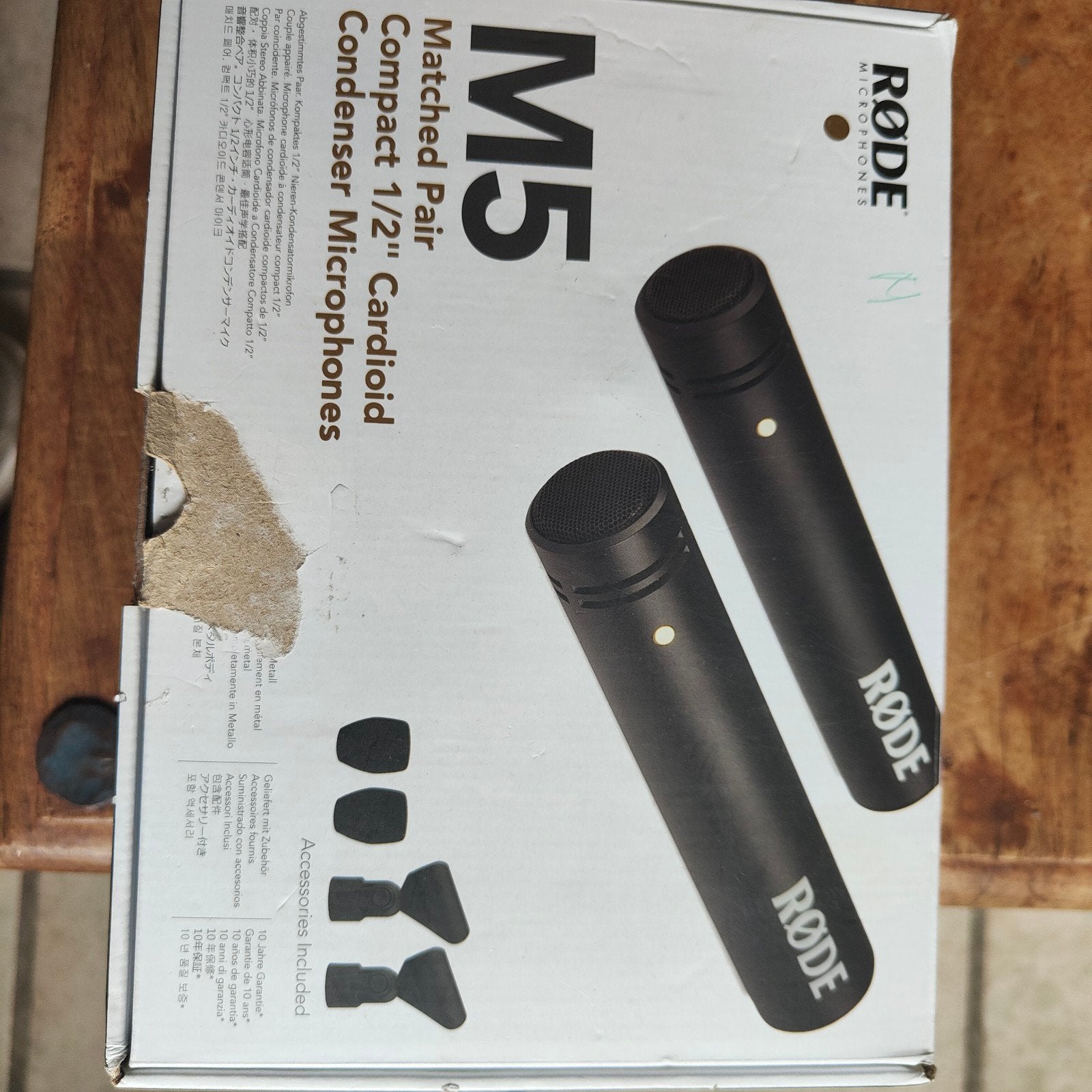 Rode M5 Matched Pair  Microfoons, Ophalen of Verzenden, Zo goed als nieuw, Studiomicrofoon