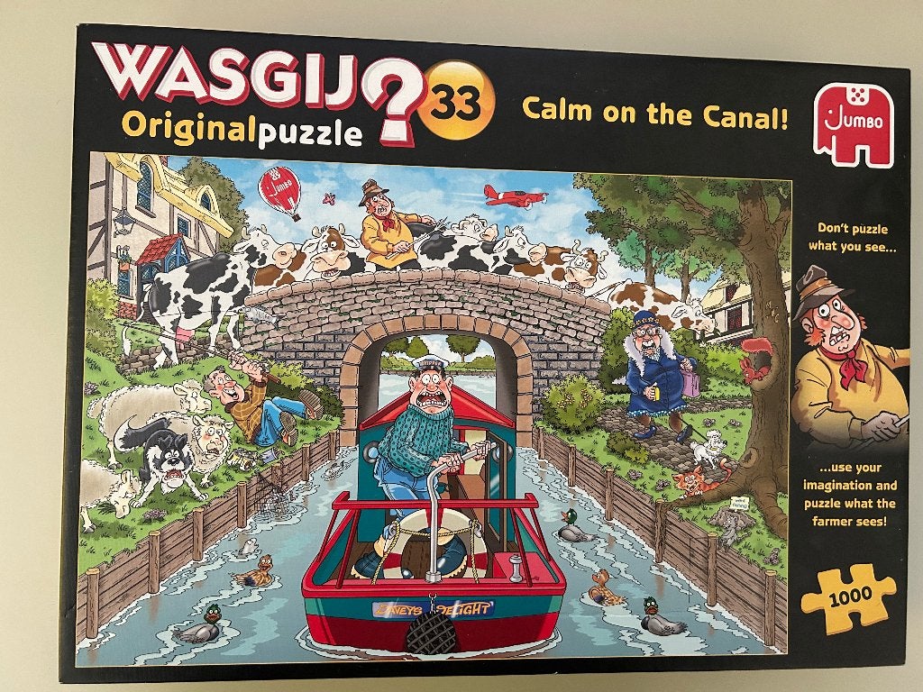 Legpuzzel, Verzenden, 500 t/m 1500 stukjes, Zo goed als nieuw, Legpuzzel