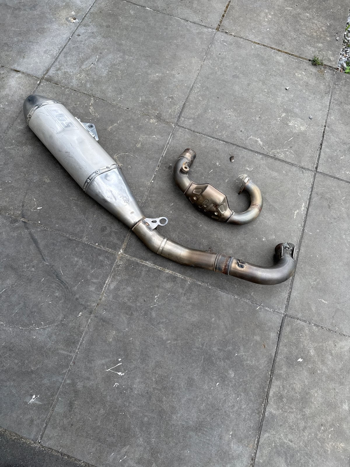 Yamaha Yzf 450 uitlaat HGS 23/25, Ophalen
