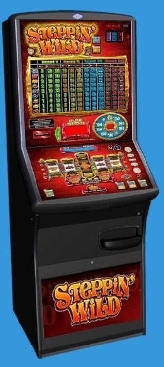 Steppin Wild Gokkast Halversie 1000punter Mk2 Fruitautomaat, Euro, Ophalen of Verzenden, Zo goed als nieuw, Met sleutels