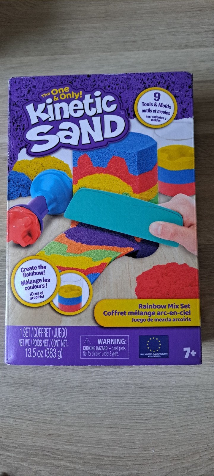 Kinetic Sand Rainbow Mix Set - Nieuw en Verzegeld, Ophalen of Verzenden, Nieuw, Knutselen