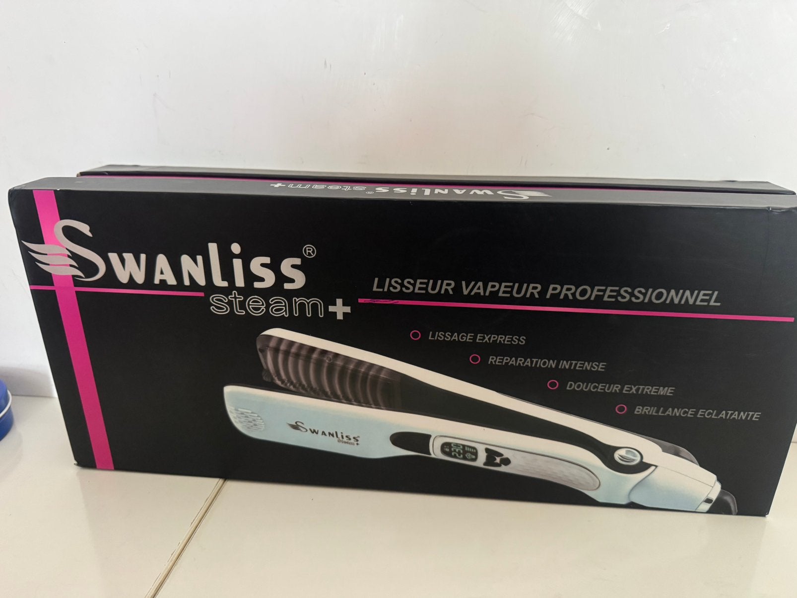 Swanliss Steam+ Professionele Stoom Stijltang, Ophalen of Verzenden, Zo goed als nieuw, Overige typen