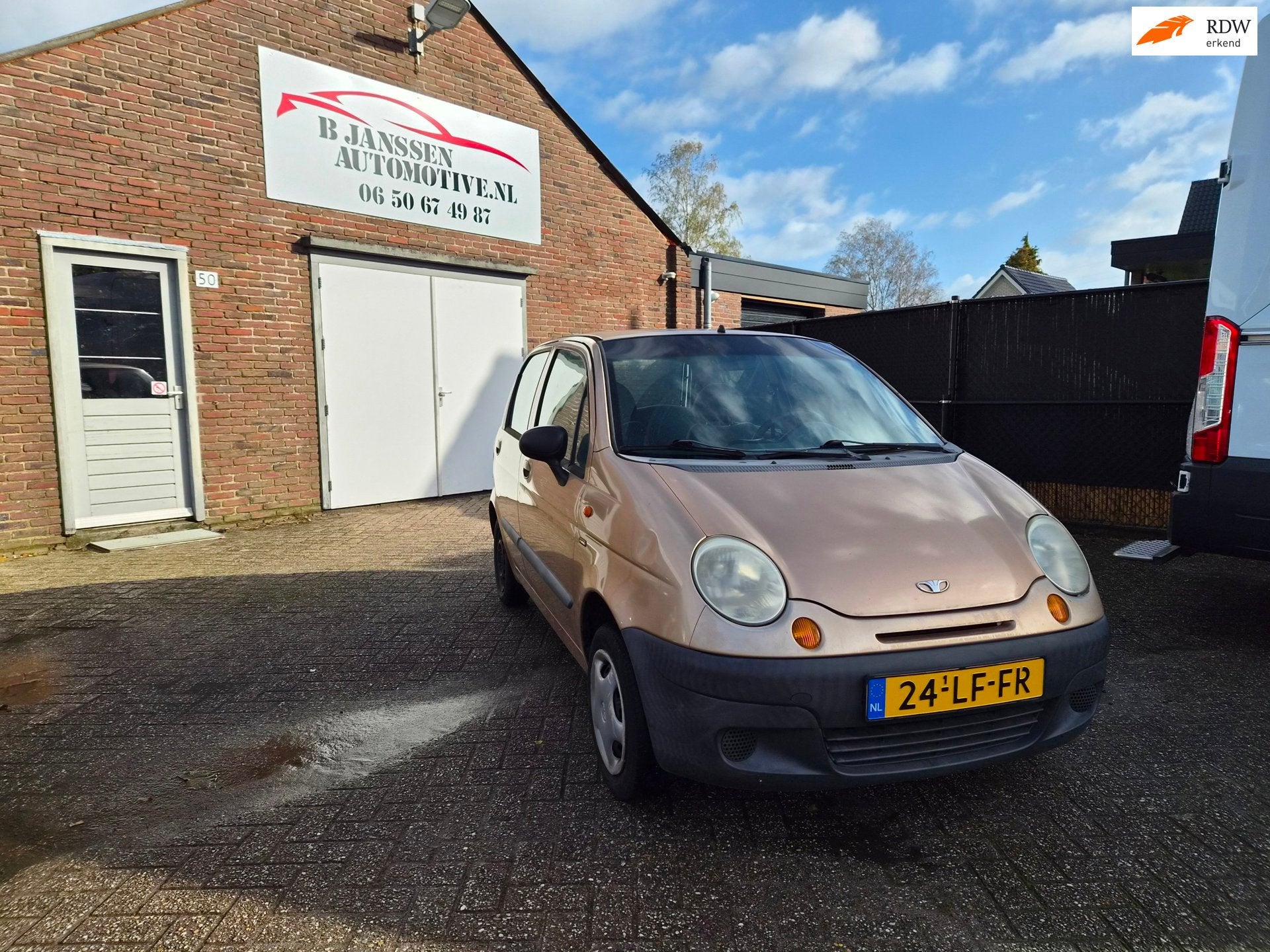 Daewoo Matiz 0.8 Pure apk tm oktober 2027, Auto's, Voorwielaandrijving, Gebruikt, Matiz, Beige