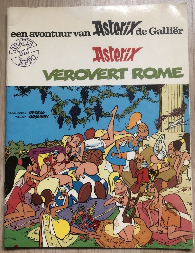ASTERIX - ASTERIX VEROVERT ROME, Eén stripboek, Ophalen of Verzenden, Zo goed als nieuw, Goscinny & Uderzo