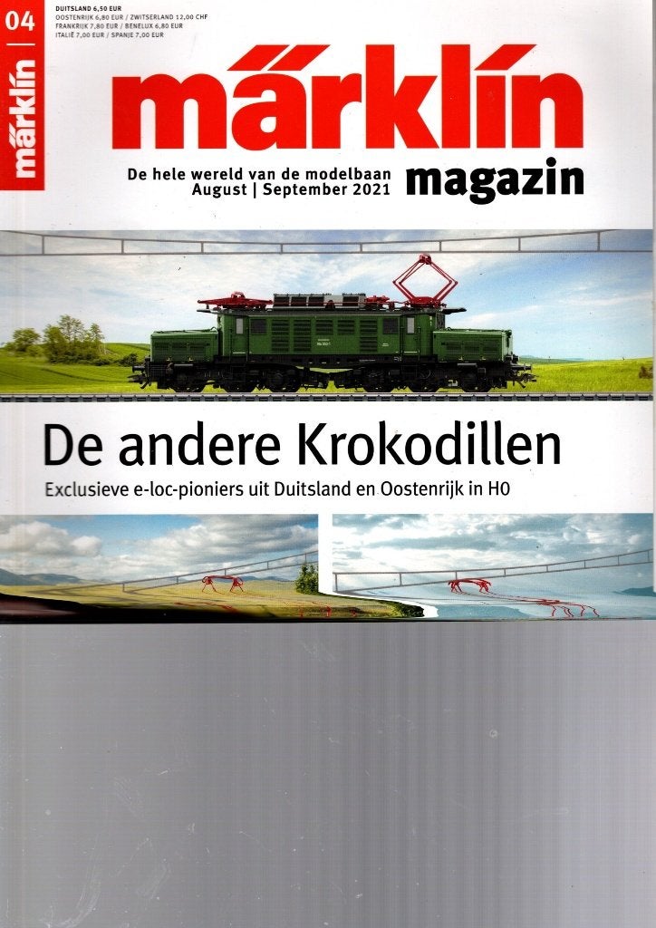 MARKLIN Magazin sept 2021, Wisselstroom, Verzenden, Boek, Tijdschrift of Catalogus, Zo goed als nieuw
