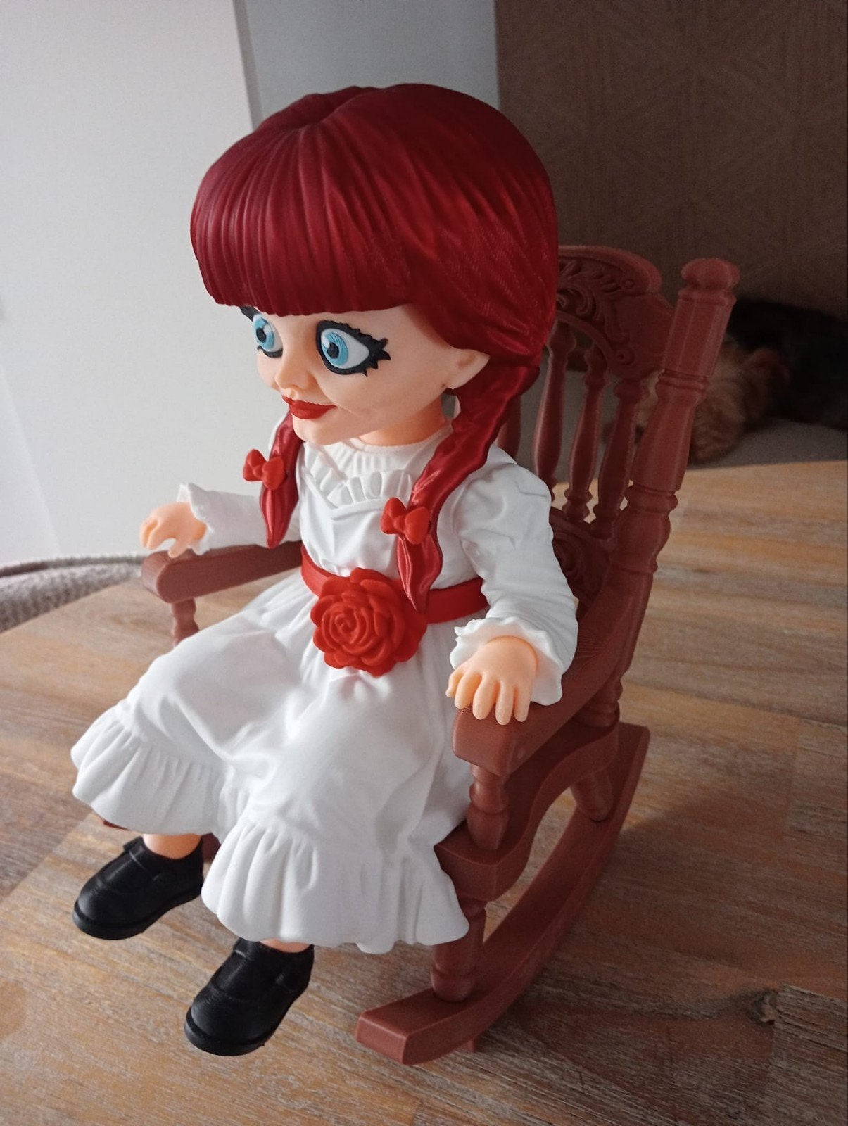 Annabelle pop met schommelstoel - Horrorfilm collectible, Ophalen