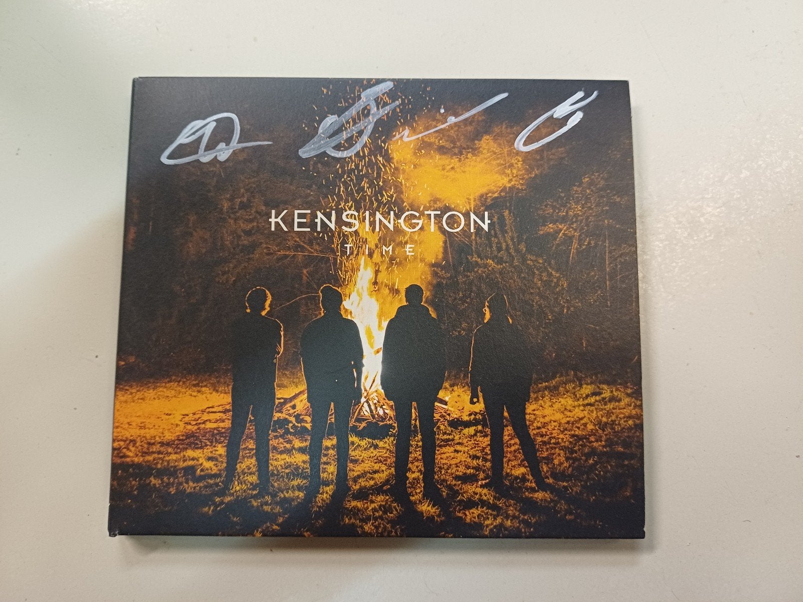 Kensington - Time CD (Gesigneerd, Krasvrij), Pop, Ophalen of Verzenden, Zo goed als nieuw, Gesigneerd