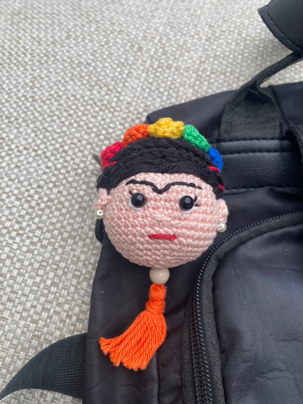Frida Kahlo handgemaakte tashanger of sleutelhanger, Ophalen of Verzenden, Nieuw