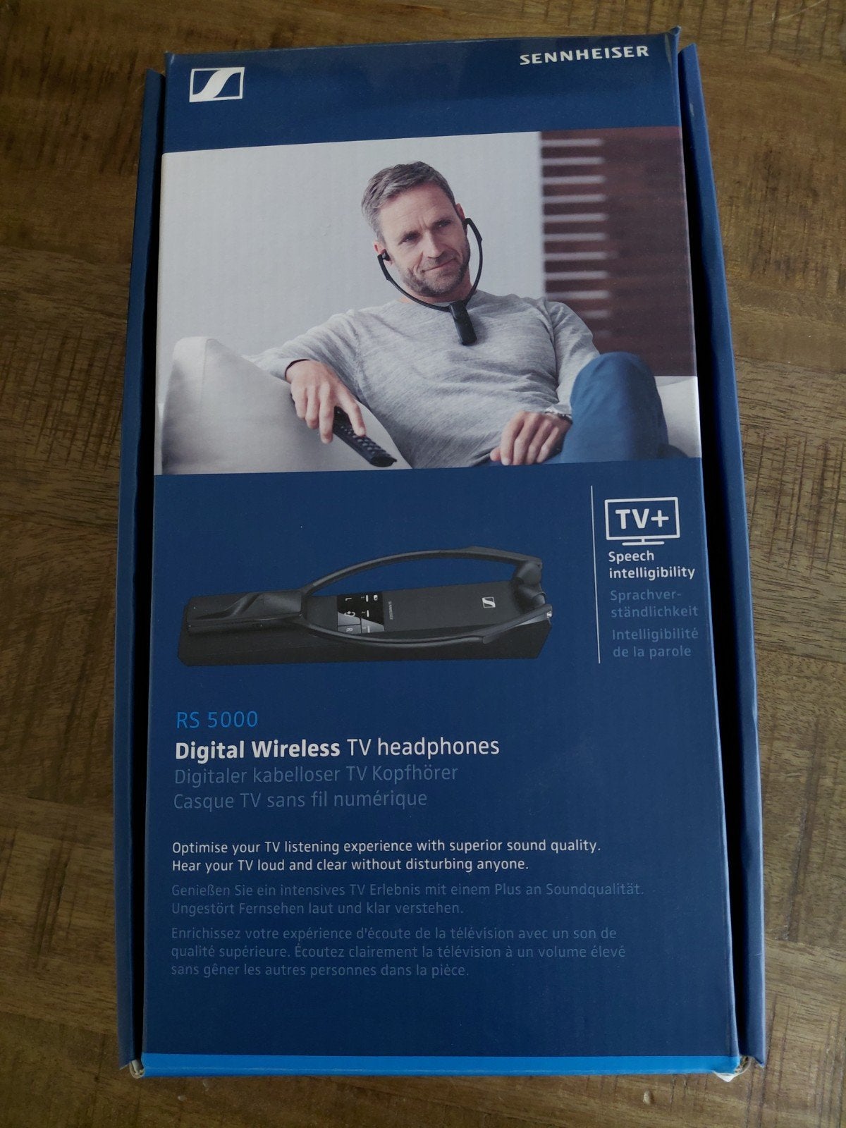 Sennheiser Digital Wireless TV headlines RS 5000, Ophalen of Verzenden, Zo goed als nieuw, Sennheiser