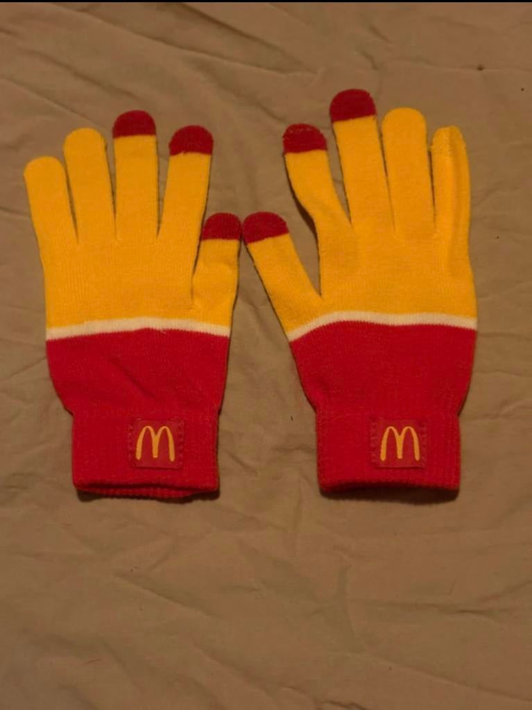 Handschoenen mcdonalds, Ophalen, Zo goed als nieuw, Handschoenen
