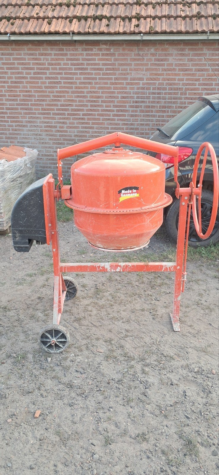 lescha 135 liter betonmolen, Doe-het-zelf en Verbouw, Betonmolens, Ophalen, Gebruikt