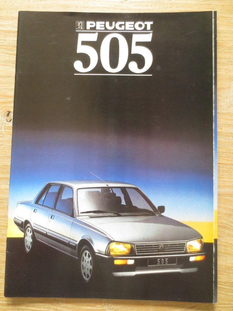 Autofolder : Peugeot 505 . Folder is nieuw., Ophalen of Verzenden, Nieuw, Peugeot