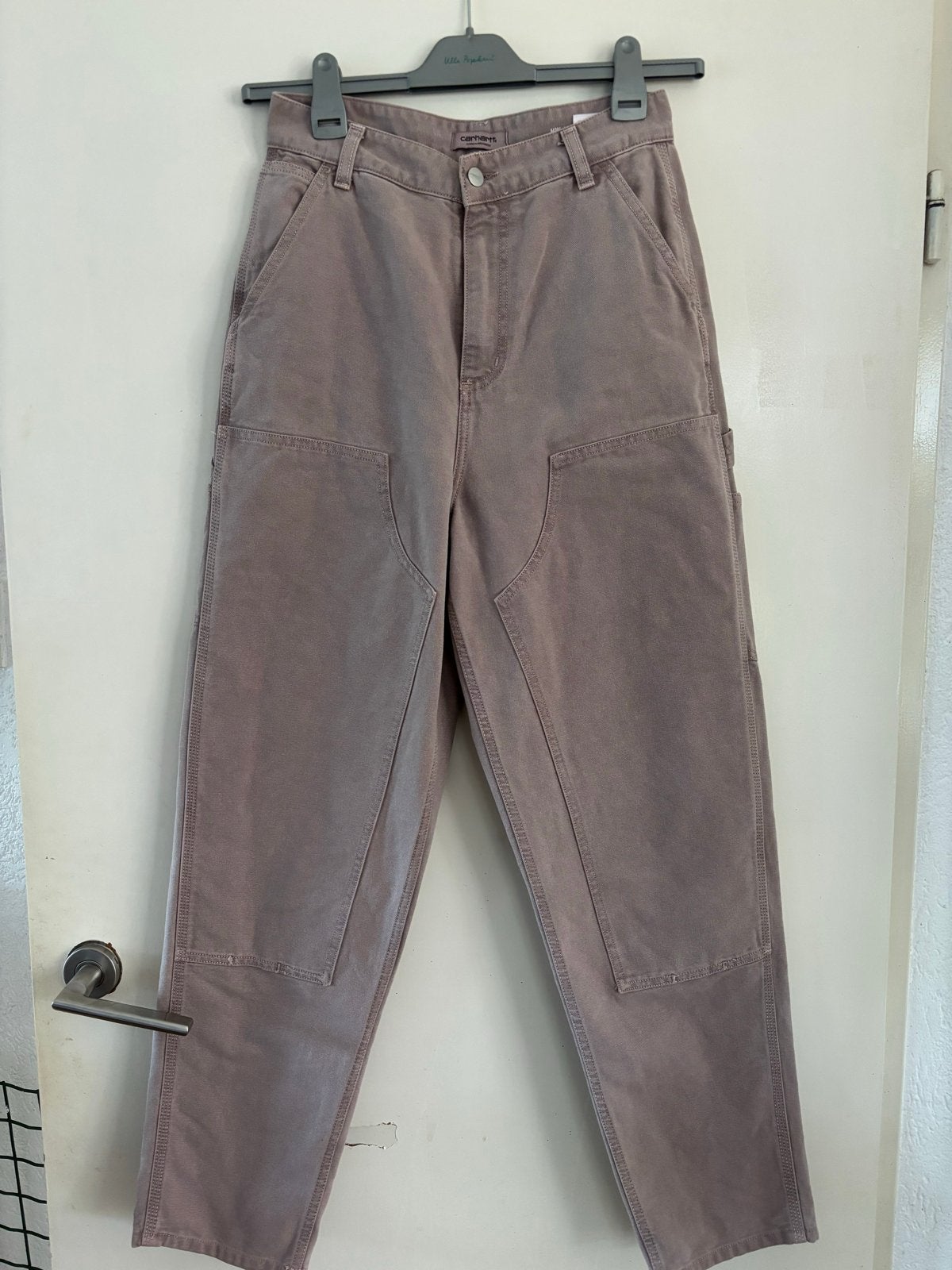 Nieuwe Carhartt Broek Maat 27 Beige - Warme Wash, Beige, Nieuw, Ophalen of Verzenden, Maat 36 (S)