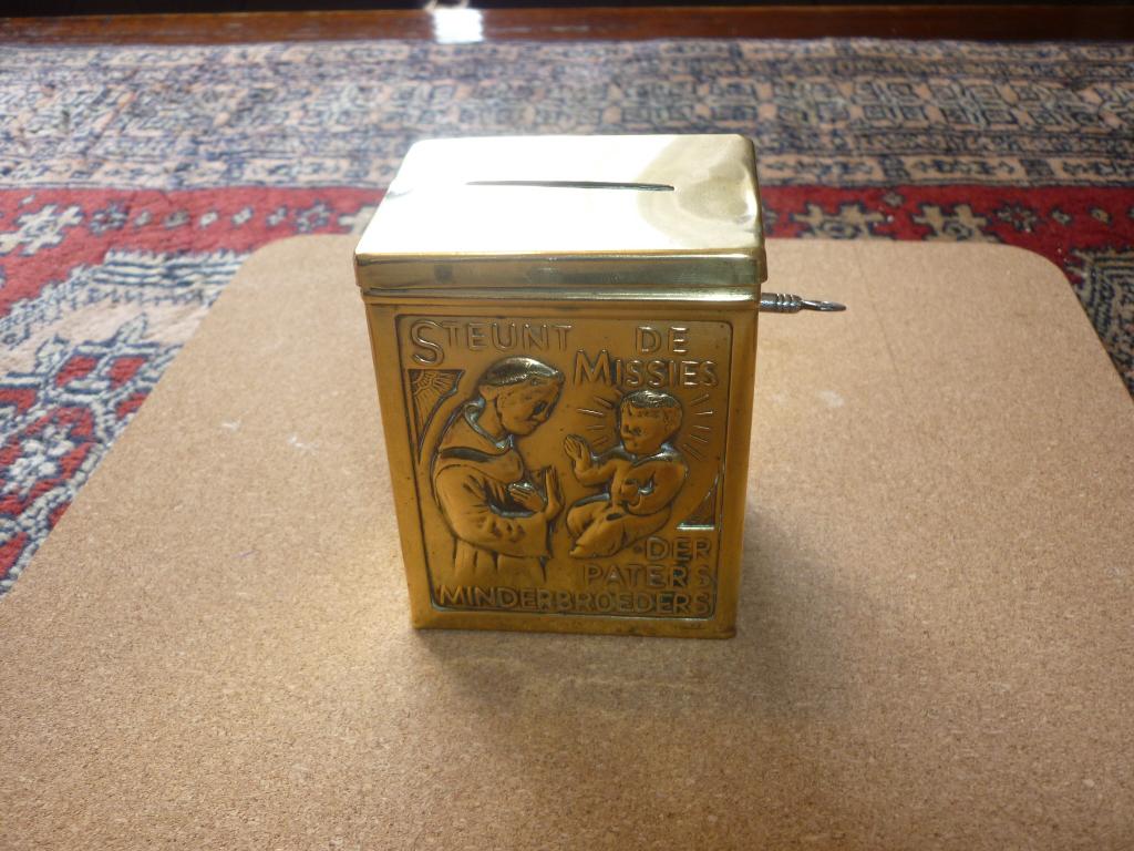 Steunt De Missies Der Paters Minderbroeders in goede staat, Antiek en Kunst, Ophalen of Verzenden