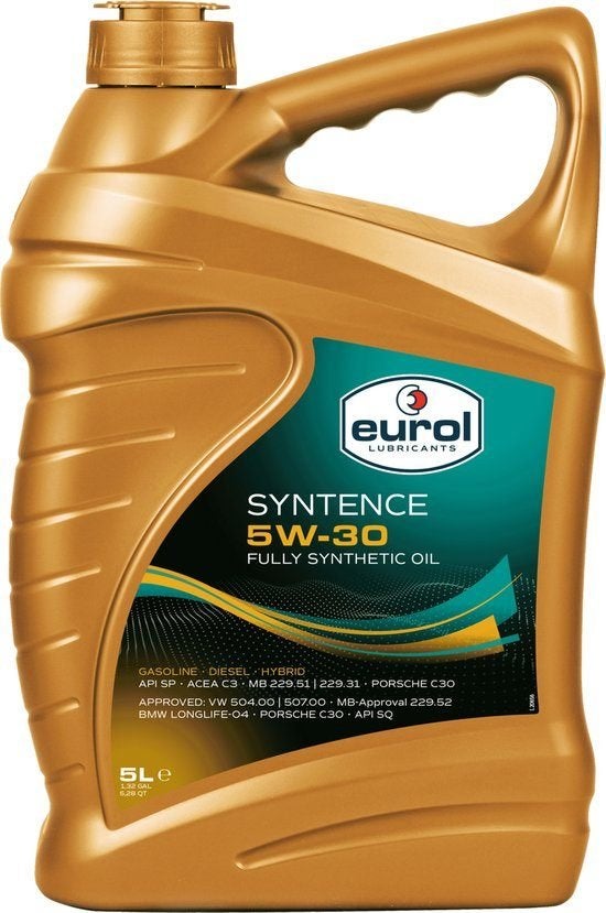 EUROL SYNTENCE 5W30  5Liter  artnr: 100062, Auto diversen, Ophalen of Verzenden