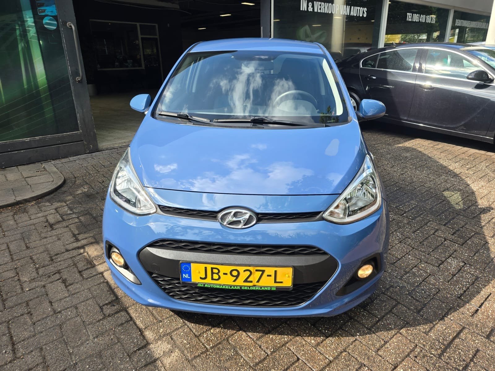 Hyundai I10 1.0i i-Motion Comfort | 2E EIGENAAR | 3\6 of 12M, Auto's, Voorwielaandrijving, Stof, Gebruikt, Blauw