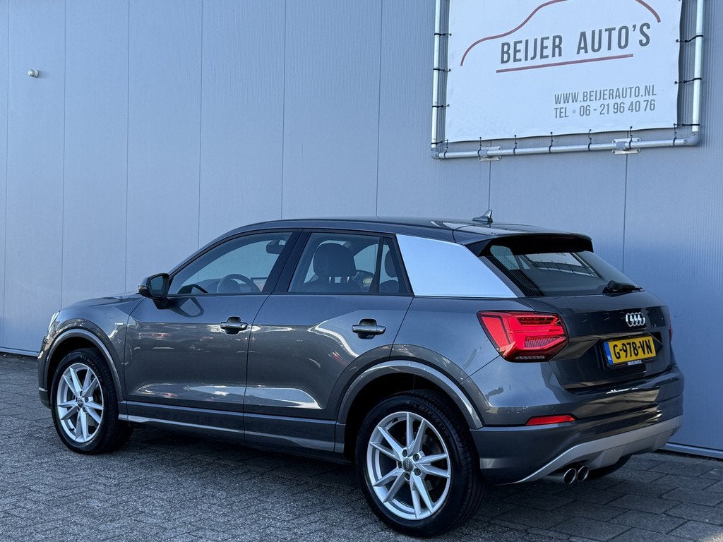 Audi Q2 1.4 TFSI CoD Design Pro Line Plus Automaat S-Line, Auto's, Audi, Gebruikt, 4 cilinders, 150 pk, Leder en Stof