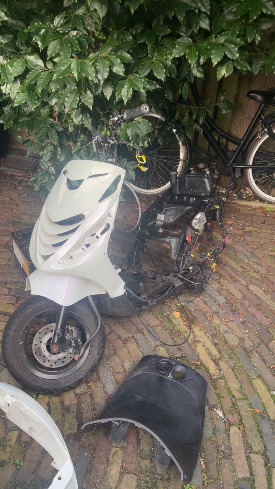Piaggio zip 2t project (teruil), Ophalen, Tweetakt, Zip, Zo goed als nieuw