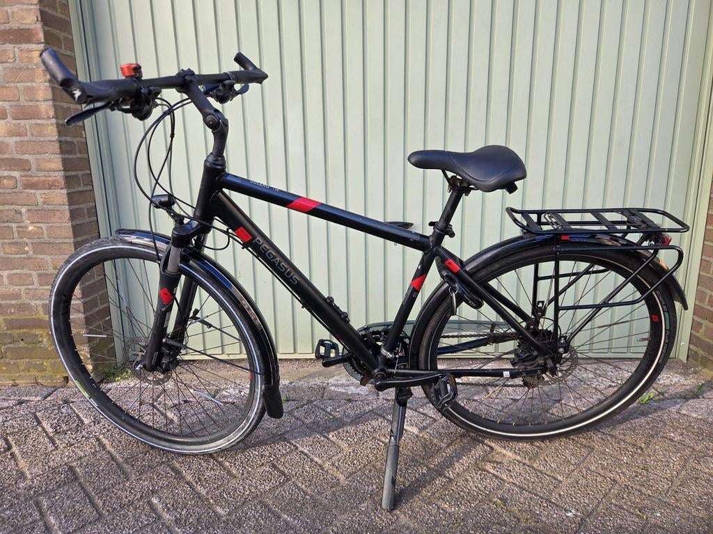 Leuke Pegasus Solero Sl Disc framehoogte 48 cm, Overige merken, Minder dan 10 versnellingen, Gebruikt, Schijfrem