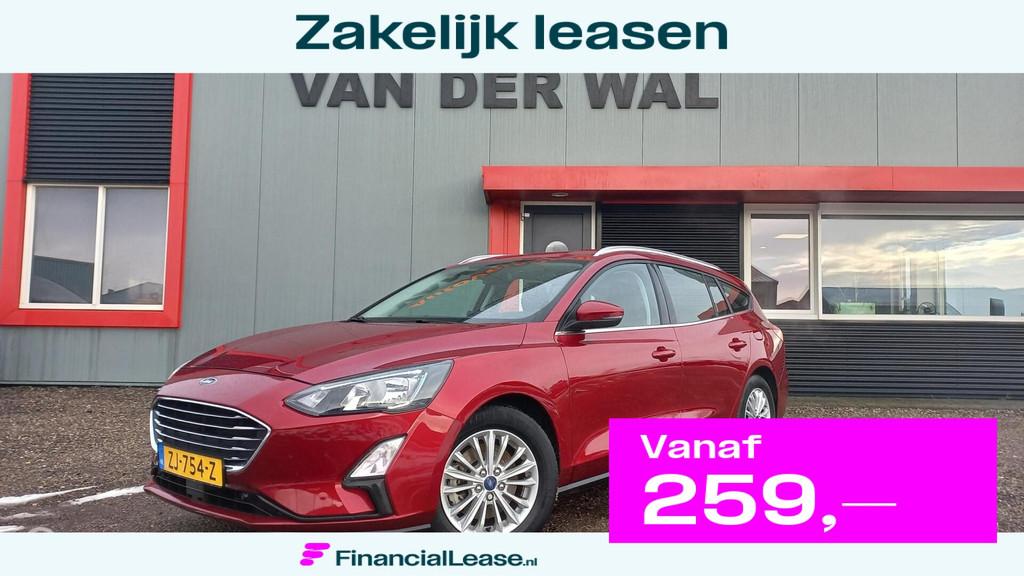 Ford Focus Wagon 1.0 EcoBoost Titanium Business, 125 pk, Gebruikt, Euro 6, 1283 kg