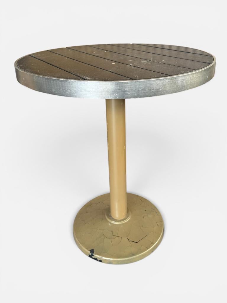 Terras tafels 10x, Tuin en Terras, Tuintafels, Ophalen, Gebruikt, Rond, Hout