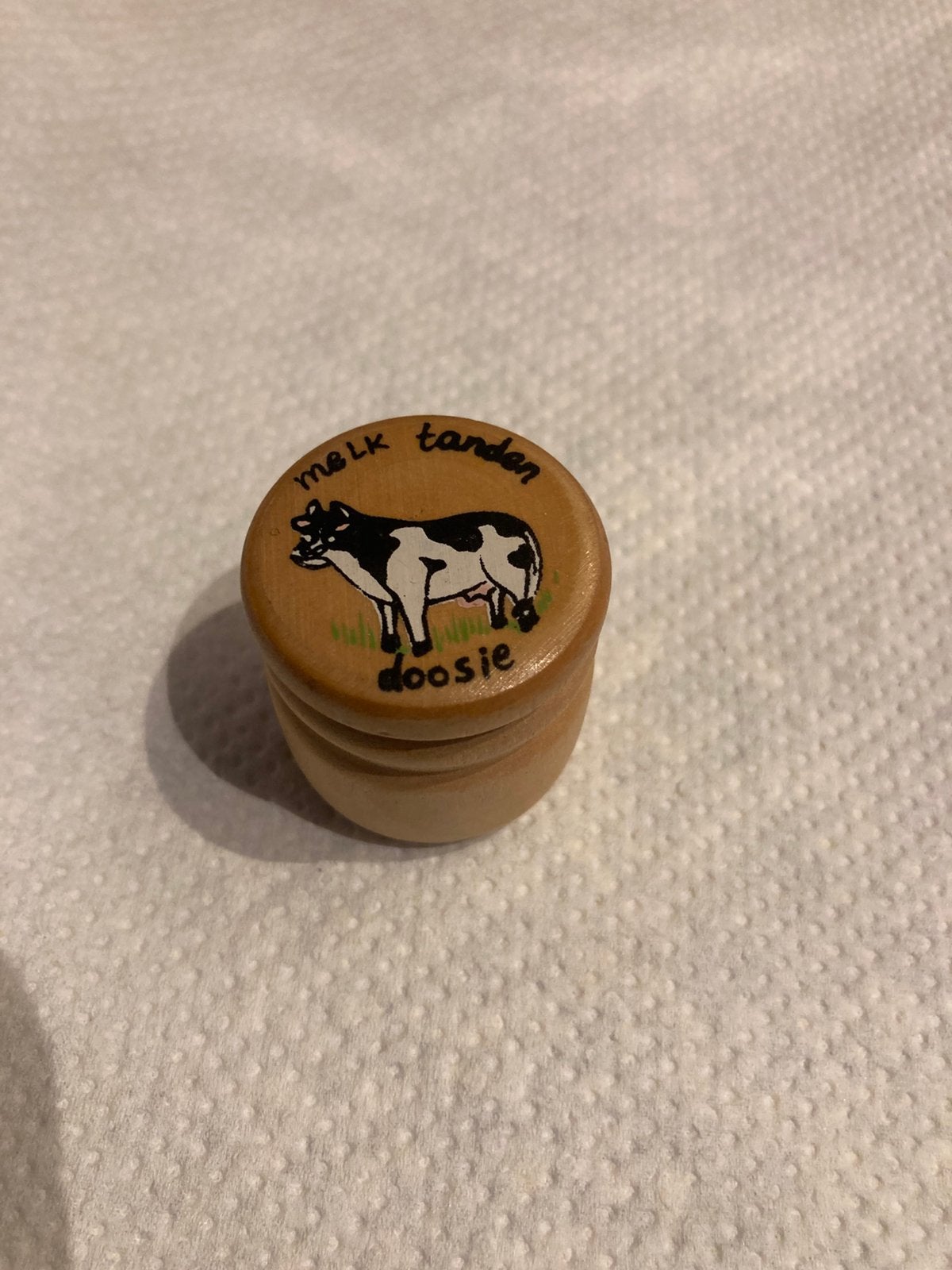 Tandenpotje koe, Ophalen of Verzenden