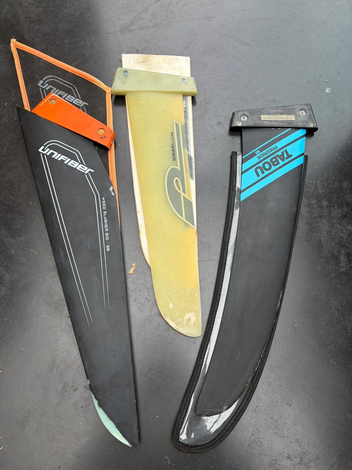 Divere tuttlebox vinnen, Watersport en Boten, Ophalen of Verzenden, Gebruikt, Vin