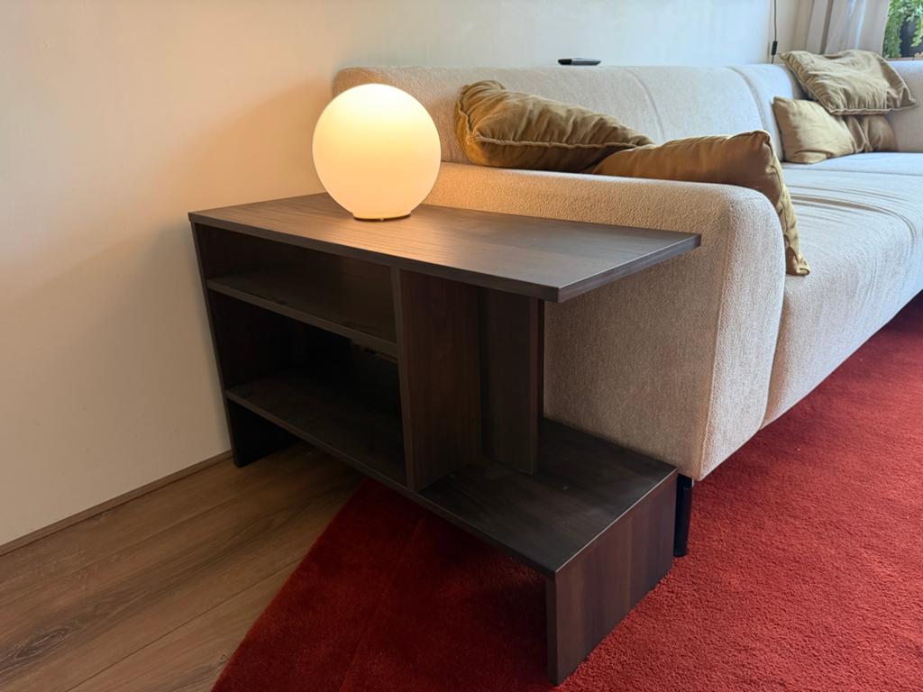 Ikea Holmerud (Nieuw zonder doos), Huis en Inrichting, Tafels | Bijzettafels, Gebruikt, 75 cm of meer, Rechthoekig, Hout