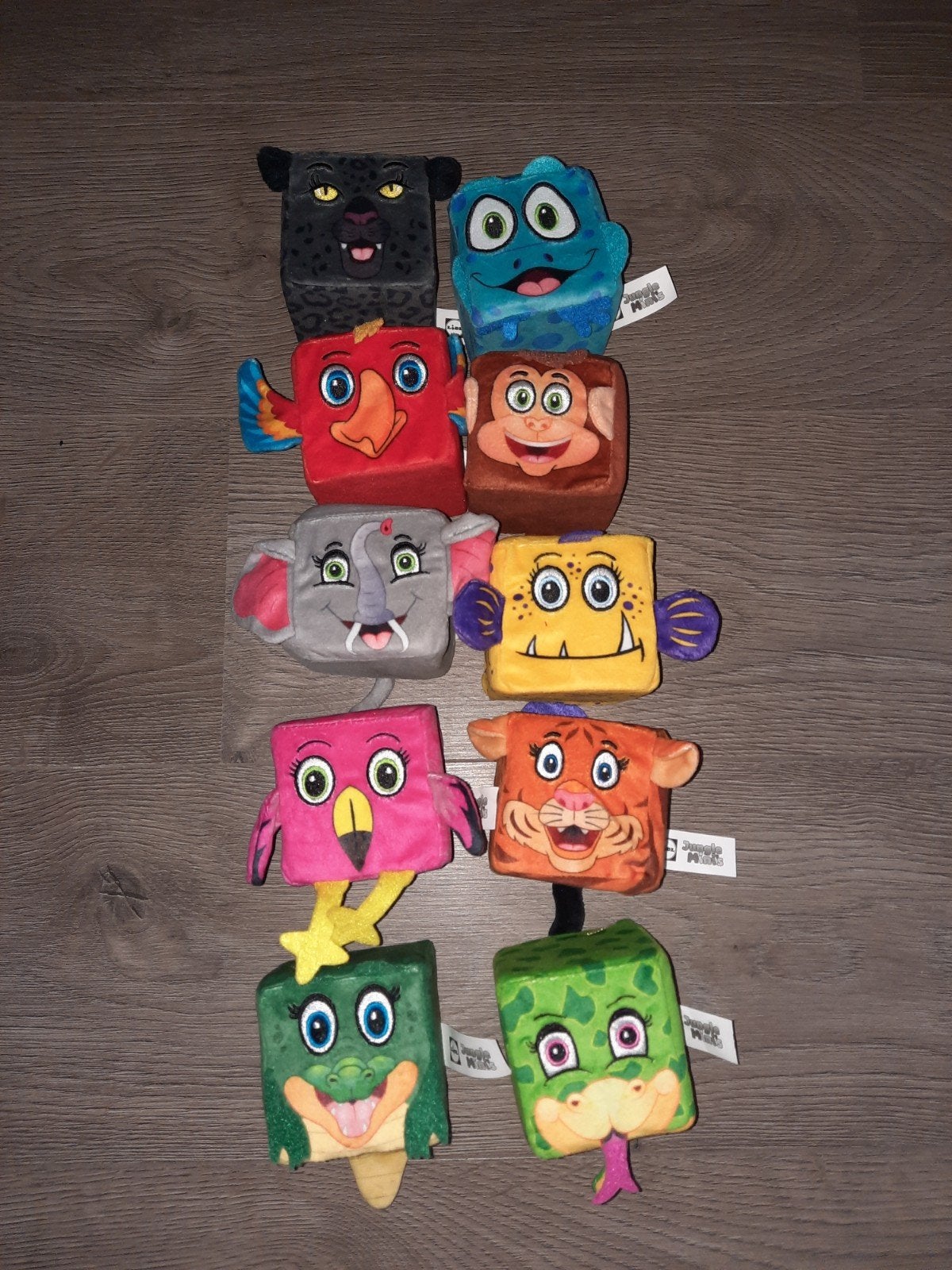 lidl jungle knuffels, Lidl, Overige karakters, Overige typen, Ophalen of Verzenden