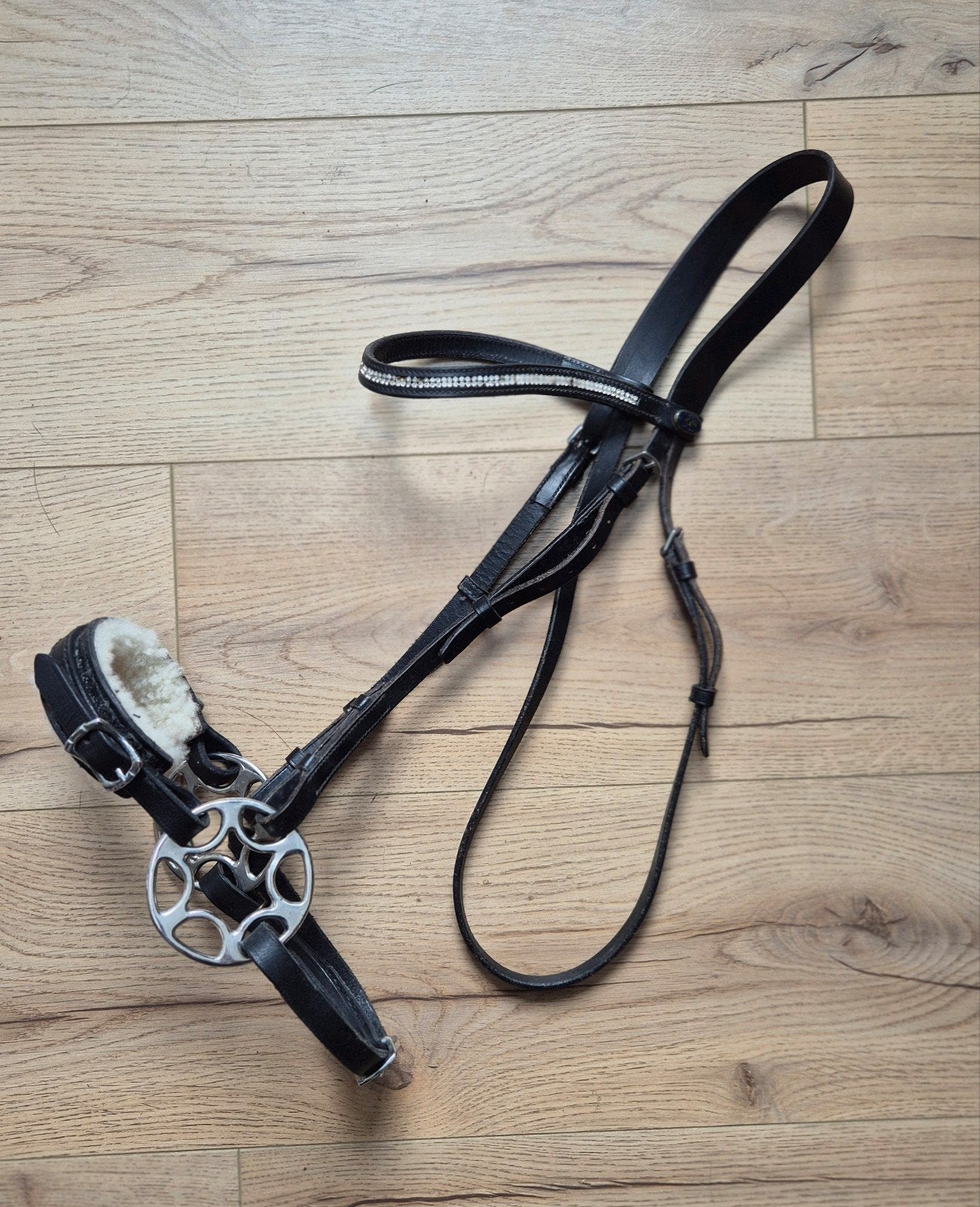 hackamore Glückrad, bitloos hoofdstel sidepull maat full, Ophalen of Verzenden, Hoofdstel, Full