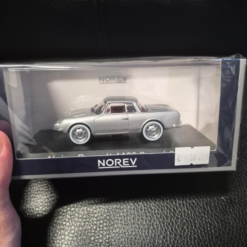 Norev Alpine Renault A108 Coupé 2+2 1961 - 1:43 Nieuw, Auto, Norev, Ophalen of Verzenden, Norev