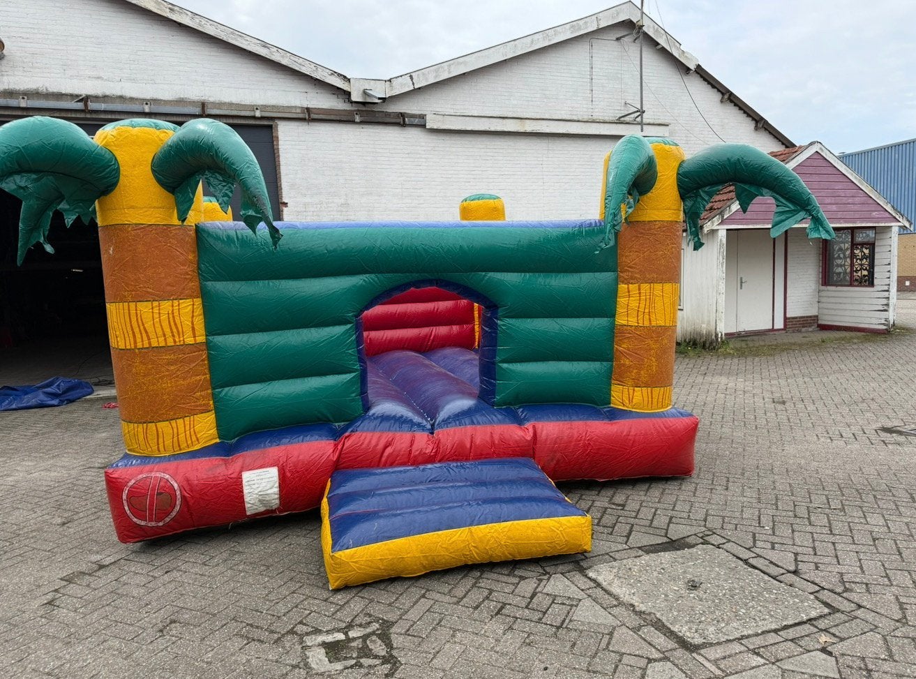 Springkussen, Ophalen, Zo goed als nieuw