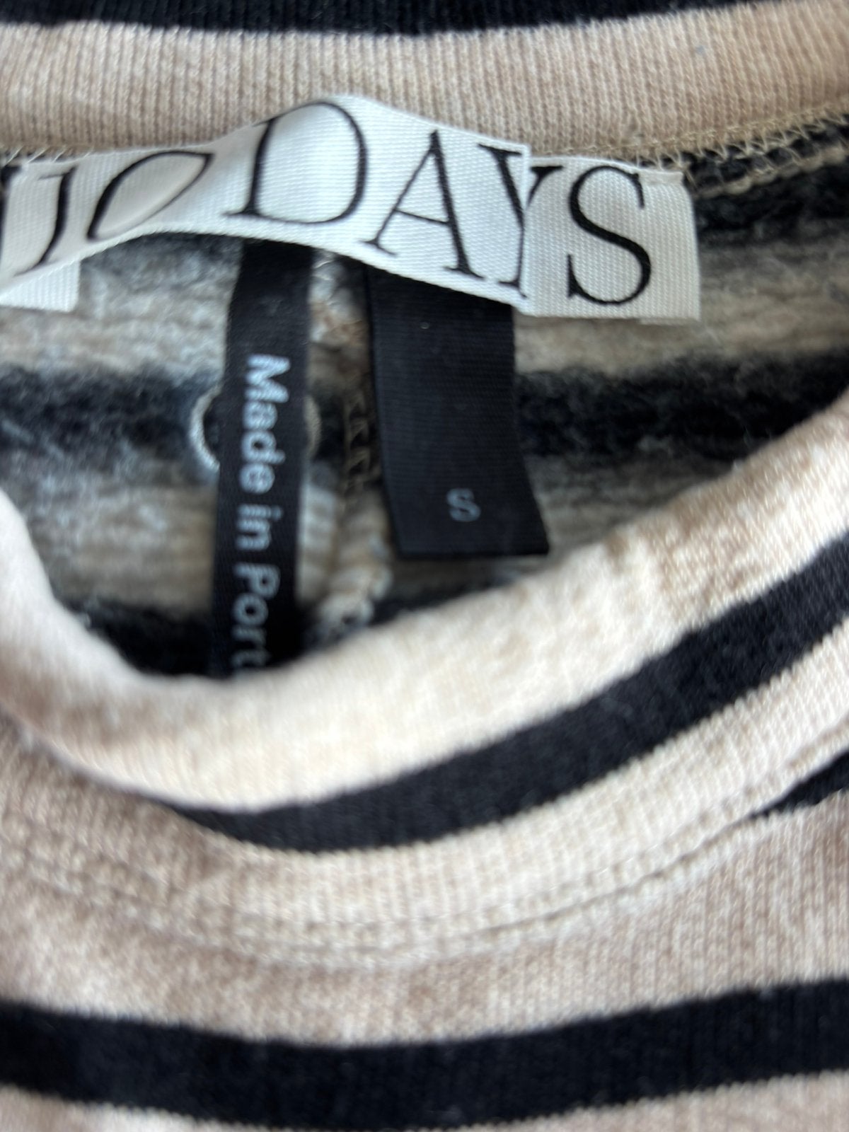 10Days sweater zwart/Beige, Verzenden, Gedragen, Maat 36 (S), Zwart