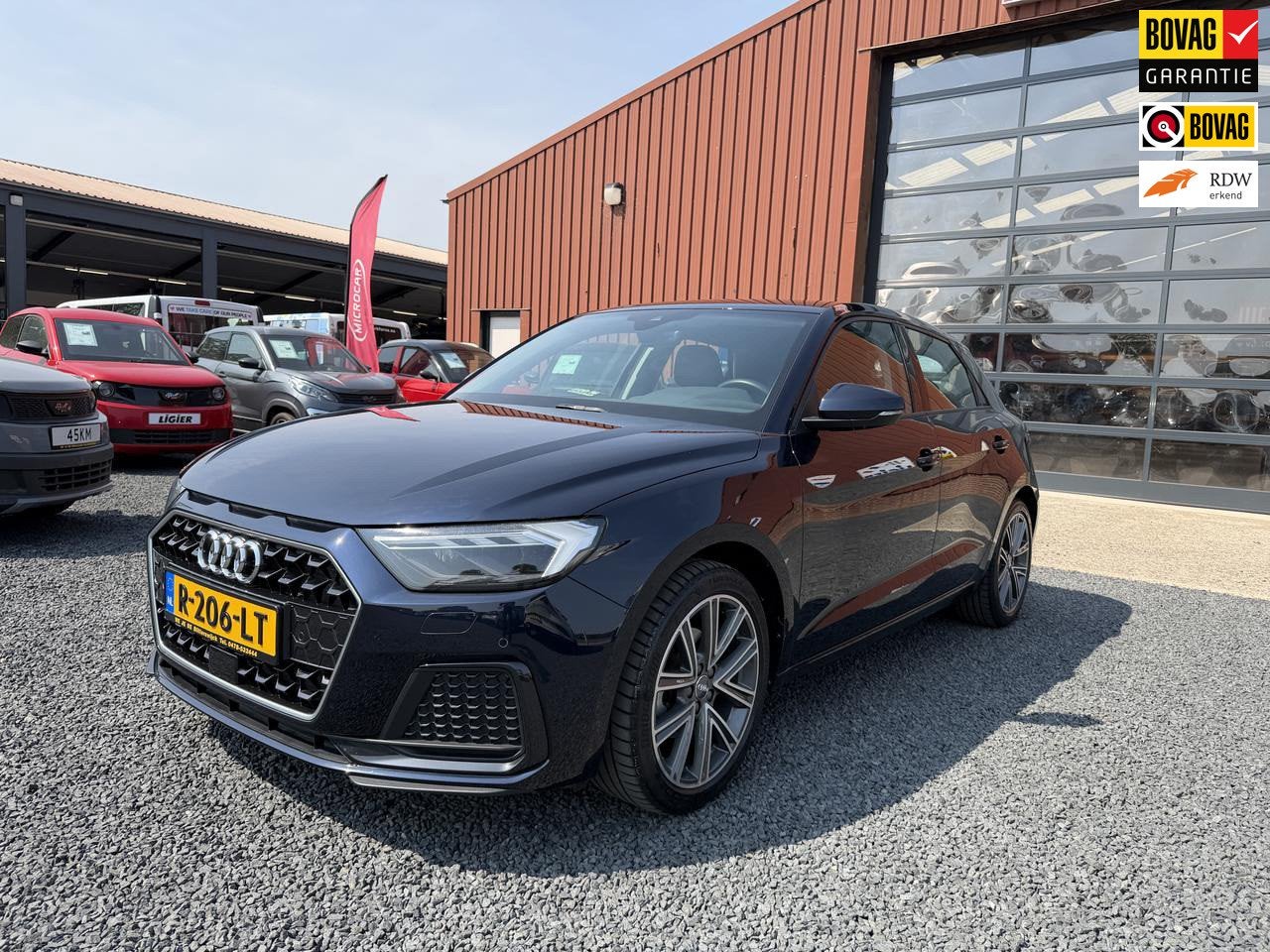 Audi A1 Sportback 30 TFSI S Line Pro Line S, Euro 6, Blauw, 116 pk, Bedrijf