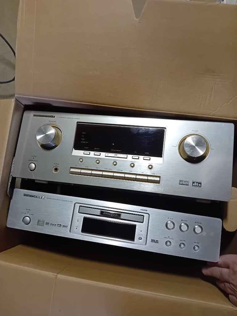 Marantz SR 4200 + Super Audio CD/DVD speler, Marantz, Gebruikt, Ophalen of Verzenden, 60 tot 120 watt