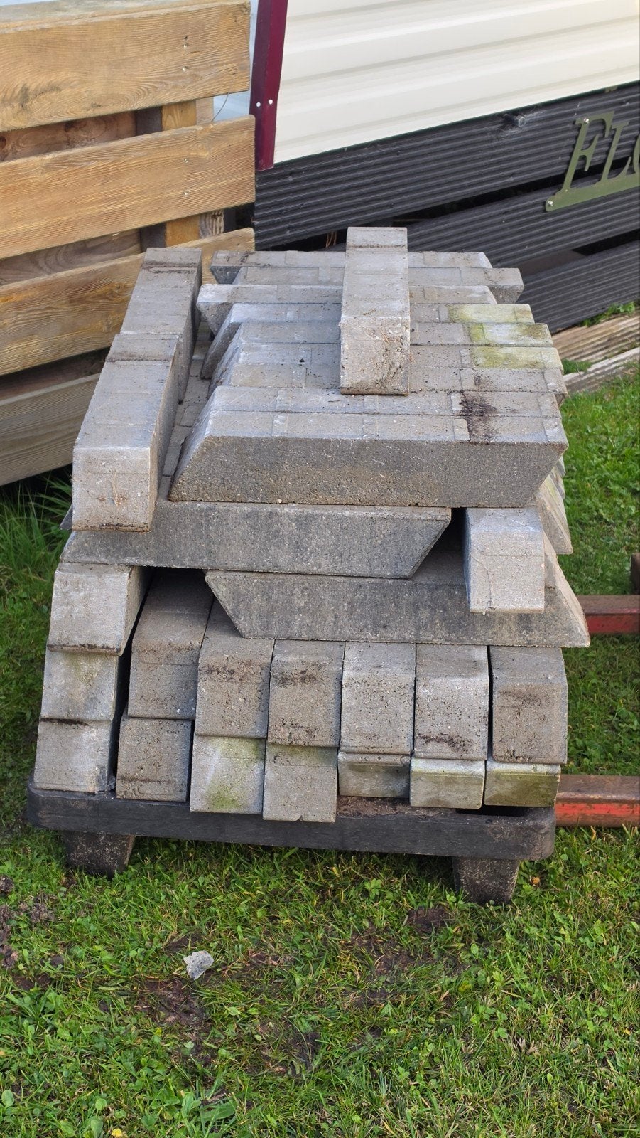 troittoirbanden / inritbanden, Ophalen, Beton, Overige typen