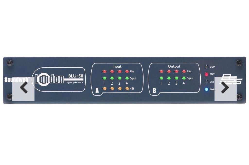 BSS BLU-50 DSP matrix, Ophalen of Verzenden, Gebruikt, Minder dan 5 kanalen