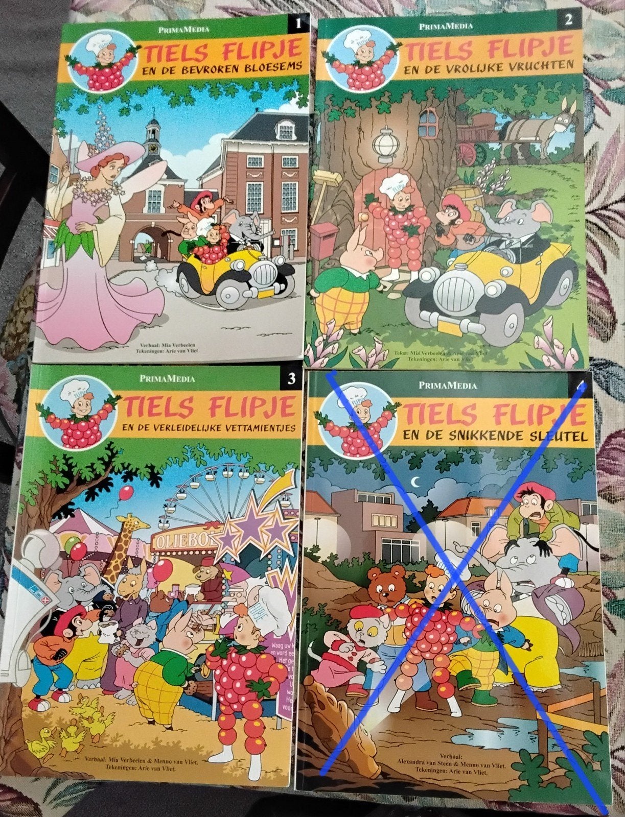 Stripboekjes van Tiel's Flipje uit de Betuwr, Meerdere stripboeken, Ophalen of Verzenden, Gelezen
